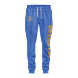 Custom Sky Blue Light Khaki Pants