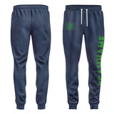 Custom Blue Emerald Green Pants