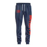 Custom Blue Orange Red Pants