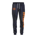 Custom Navy Orange Pants