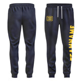 Custom Navy Gold Pants