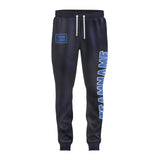 Custom Navy Sky Blue Pants