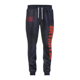 Custom Navy Red Pants