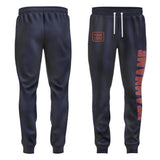 Custom Navy Coral Red Pants
