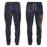 Custom Navy Coral Red Pants
