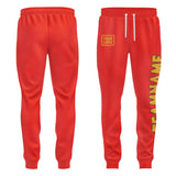 Custom Orange Red Yellow Pants