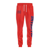 Custom Orange Red Purple Pants