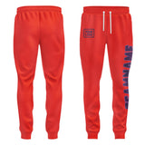 Custom Orange Red Purple Pants