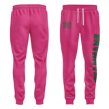 Custom Pink Green Pants
