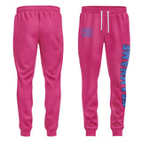Custom Pink Sky Blue Pants