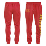 Custom Red Yellow Pants