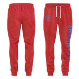 Custom Red Light Purple Pants