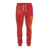 Custom Red Orange Pants