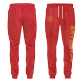 Custom Red Orange Pants