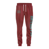 Custom Crimson Red Blue Green Pants