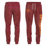 Custom Crimson Red Orange Pants