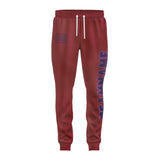 Custom Crimson Red Purple Pants