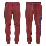 Custom Crimson Red Purple Pants