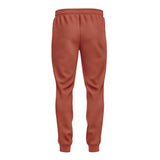 Custom Coral Red Light Yellow Pants
