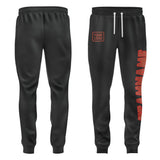 Custom Black Coral Red Pants