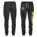 Custom Black Gold Pants