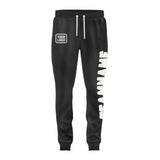 Custom Black White Pants