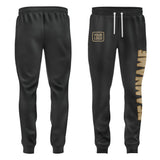 Custom Black Light Khaki Pants