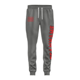 Custom Dark Grey Red Pants