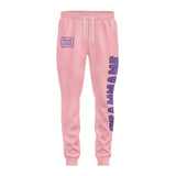 Custom Light Pink Light Purple Pants