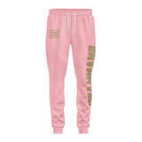 Custom Light Pink Light Khaki Pants