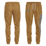 Custom Khaki Dark Grey Pants
