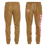 Custom Khaki Light Pink Pants