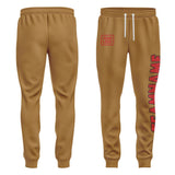 Custom Khaki Red Pants