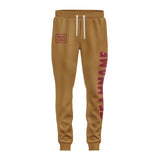 Custom Khaki Crimson Red Pants