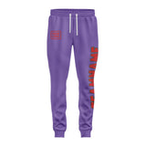 Custom Light Purple Red Pants