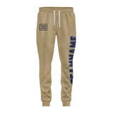 Custom Light Khaki Navy Pants