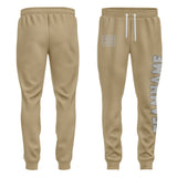 Custom Light Khaki Gray Pants
