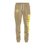 Custom Light Khaki Light Yellow Pants