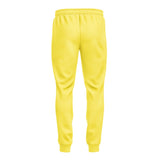 Custom Light Yellow Dark Grey Pants