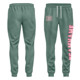 Custom Blue Green Light Pink Pants