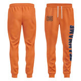 Custom Orange Navy Pants