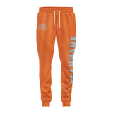 Custom Orange Gray Pants