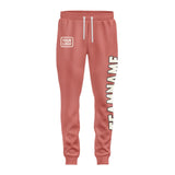 Custom Copper Rose Cream Pants