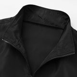 Custom Black Bomber Jacket  — Add Name/Logo