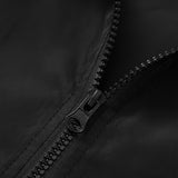 Custom Black Bomber Jacket  — Add Name/Logo