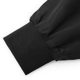 Custom Black Bomber Jacket  — Add Name/Logo