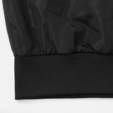 Custom Black Bomber Jacket  — Add Monogram Initial / Name / Number