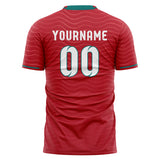 Portugal FIFA 2026 World Cup Home Soccer Jersey Style – With Custom Name and Number