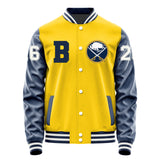Buffalo Sabres #26 Rasmus Dahlin Varsity Letter Jacket