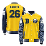 Buffalo Sabres #26 Rasmus Dahlin Varsity Letter Jacket